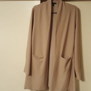 Eileen Fisher XL open front jacket